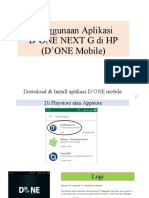Penggunaan Aplikasi DONE Di HP137