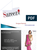 Indian Designer Sareez