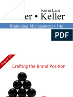 Kotler - mm14 - ch10 - Crafting Brand Position