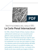Instituciones Del Siglo XXI - Corte Penal Internacional (Autor Luis Moreno Ocampo)