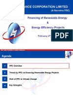 Power Finance Corporation Limited: Financing of Renewable Energy & Energy Efficiency Projects