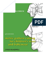 Metric Pattern Cutting For Children's Wear and Babywear - Winifred Aldrich