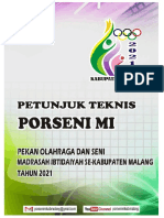 Juknis Porseni MI 2021 Kab. Malang