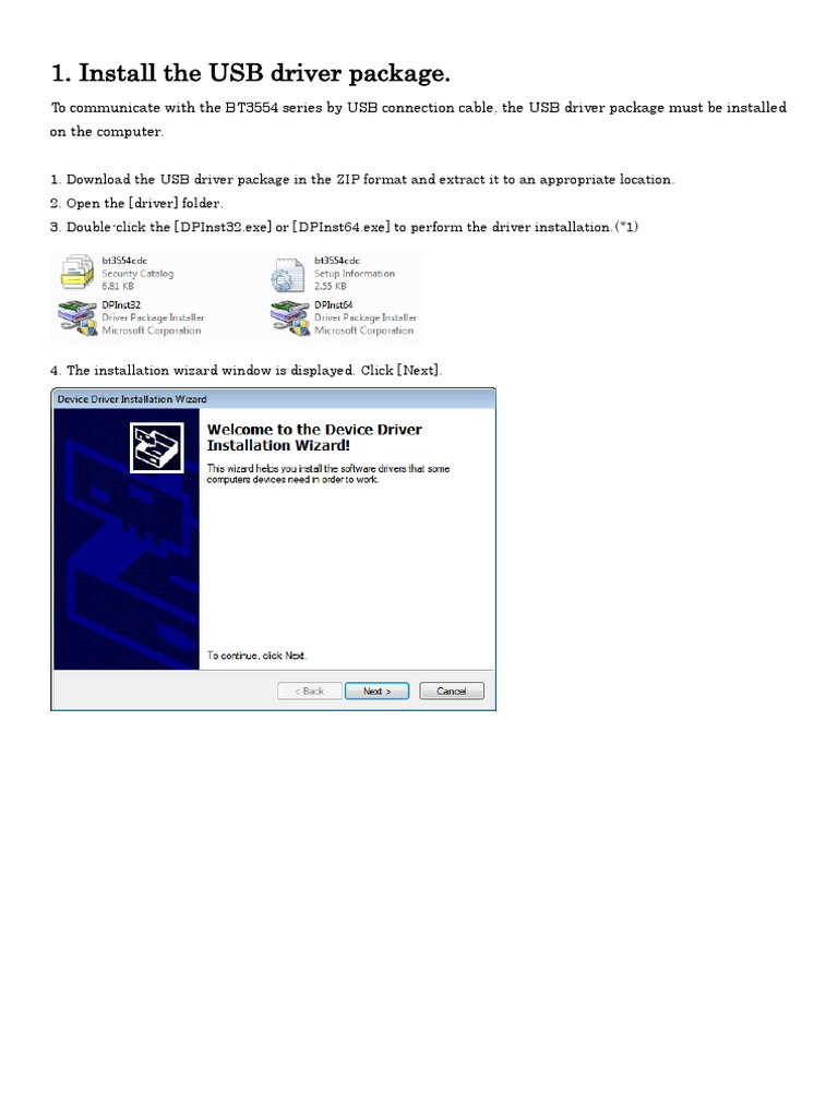 Driver Installation Manual For Usb Converter – HWDYNP