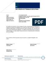 FORMATO ACTA DE ENTREGA DE RECIBO FINAL ORDEN DE TRABAJO N°106 SOPORTE VENTILADORES RIPPE Firmado