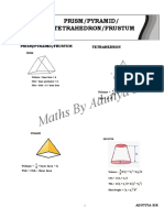 Sby Adut Iya Si R: Prism/Pyramid/ Tetrahedron/Frustum