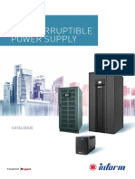 Uninterruptible Power Supply: Catalogue