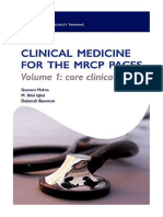 Clinical Medicine For The MRCP PACES: Volume 1: Core Clinical Skills - Gautam Mehta