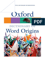 Oxford Dictionary of Word Origins - Julia Cresswell