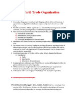 World Trade Organization: Advantages Vs Disadvantages