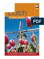 Dutch in 3 Months: Your Essential Guide To Understanding and Speaking Dutch - DK