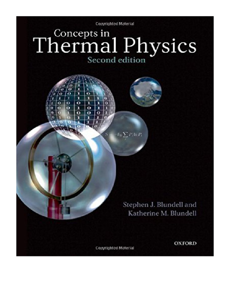 Concepts in Thermal Physics Stephen J. Blundell PDF
