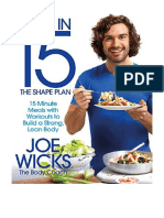 Lean in 15 - The Shape Plan: 15 Minute Meals With Workouts To Build A Strong, Lean Body - Joe Wicks