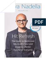 Hit Refresh: A Memoir by Microsoft's CEO - Satya Nadella