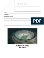 AutoCAD 2013 - 3D Civil