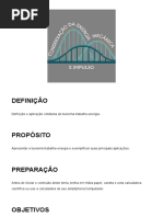 Conservação Da Energia Mecânica e Impulso