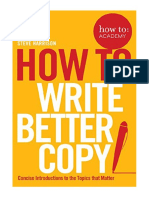 How To Write Better Copy - Steve Harrison