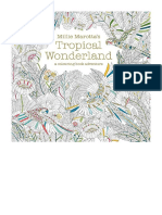 Millie Marotta's Tropical Wonderland: A Colouring Book Adventure - Illustration