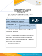 Guía de Actividades y Rúbrica de Evaluación - Unidad 3 - Tarea 4 - Factores de Tensión y Estrategias de Potenciación