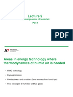 Thermodynamics of Humid Air