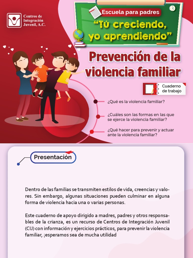 Prevención de la Violencia Familiar | PDF | Violencia | Violencia doméstica