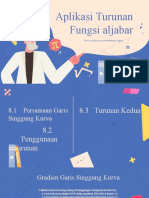 Aplikasi Turunan Fungsi Aljabar: Here Is Where Your Presentation Begins