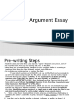 Argument Essay