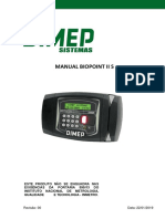 Manual BioPoint II S relógio ponto biométrico
