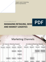 Managing Retailing Wholesaling and Market Logistics