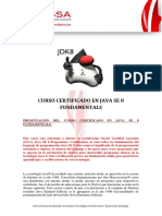 Curso Certificado en Java SE 8 Fundament