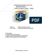 Cover Administrasi Kelas Iv