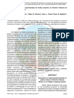 Avaliação de híbridos experimentais de melão amarelo no Distrito Federal em sistema de plantio direto