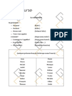 Materi Ke-1 Bahasa Prancis