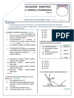 Sec 3° - Fisica Examen