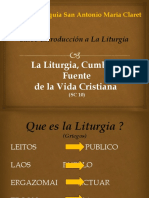 Curso Introduccion A La Liturgia I