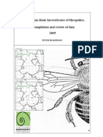The Red Data Book Invertebrates of Shropshire, A Compilation and Review of Data 2005