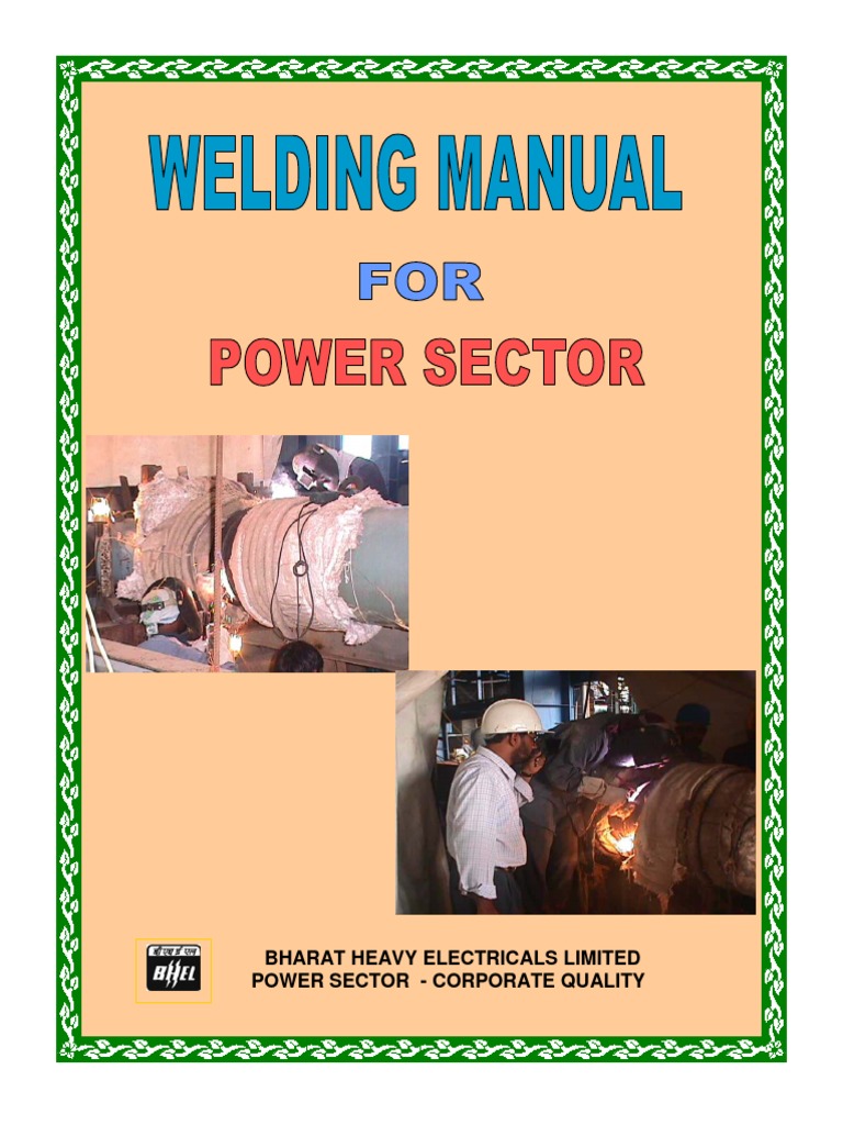 Welding Manual R01 PDF Construction Welding