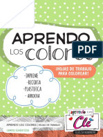 Aprendo Los Colores HOJA TRABA