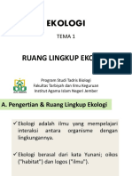 Ekologi Tema 1