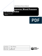 SOP 08 - Physical Measures - Blood Pressure & Resting Pulse