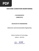 Machine Condition Monitoring Project Final Report