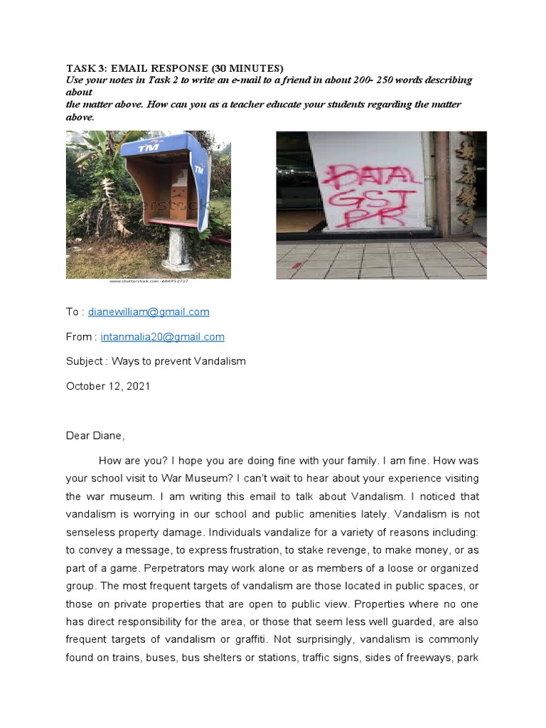 Writing About Vandalism PDF