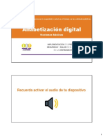 Alfabetización Digital SST - 2021