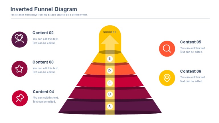 FF0269 01 Free Multi Step Inverted Funnel Diagram | PDF