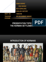 Presentation Topic: The Norman Settlement