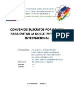 Convenios Suscritos Por Bolivia Grup-C-GRUPO 2