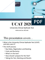 UCAT 2020: University Clinical Aptitude Test