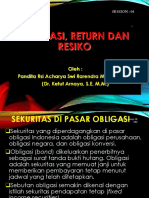 Sessi 04 - Obligasi, Return Dan Resiko
