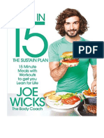 Lean in 15 - The Sustain Plan: 15 Minute Meals and Workouts To Get You Lean For Life - Joe Wicks