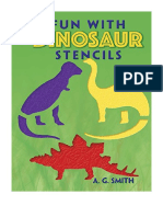 Fun With Dinosaur Stencils - A. G. Smith